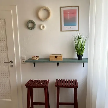 Korbstadt-villa Rattan-design Mit Balkon, Garten, Arbeitsplatz, Kueche 아파트 *